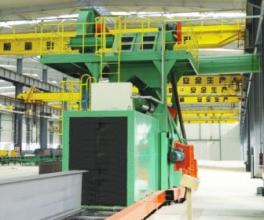 QH69系列H型钢抛丸机