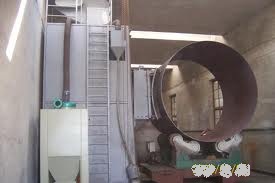 风机塔筒抛丸机