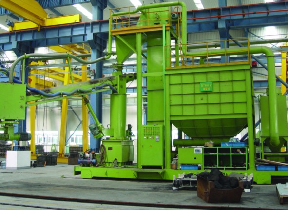 树脂砂处理工艺生产线