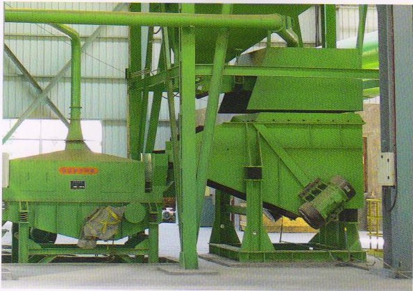 旧砂破碎冷却分离机