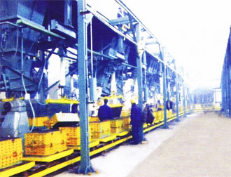 粘土砂造型系统